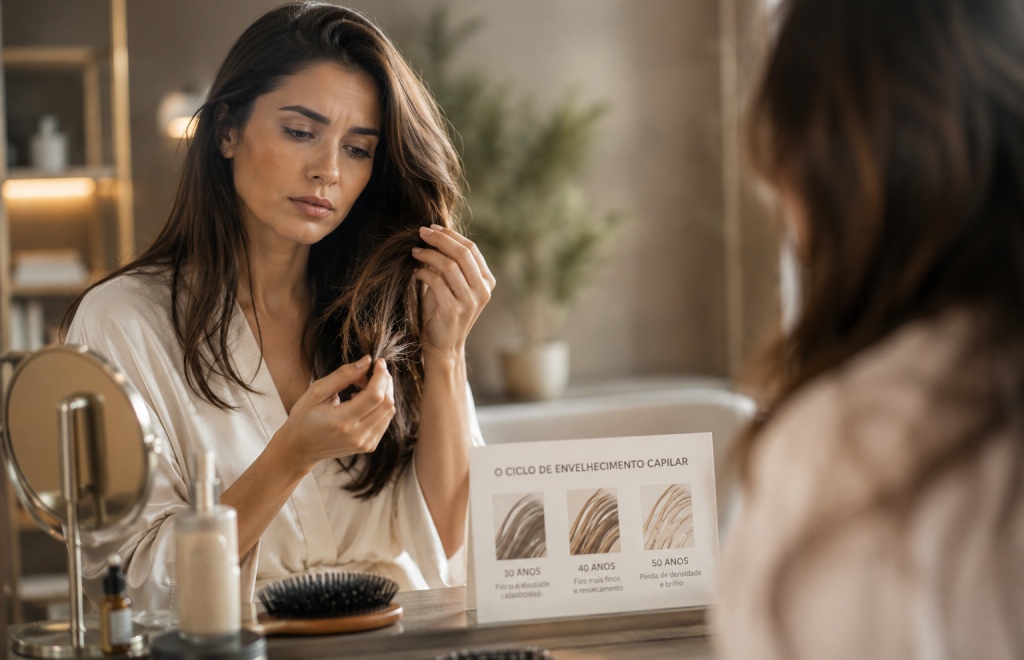 Como o cabelo envelhece? Veja o que muda depois dos 30 anos